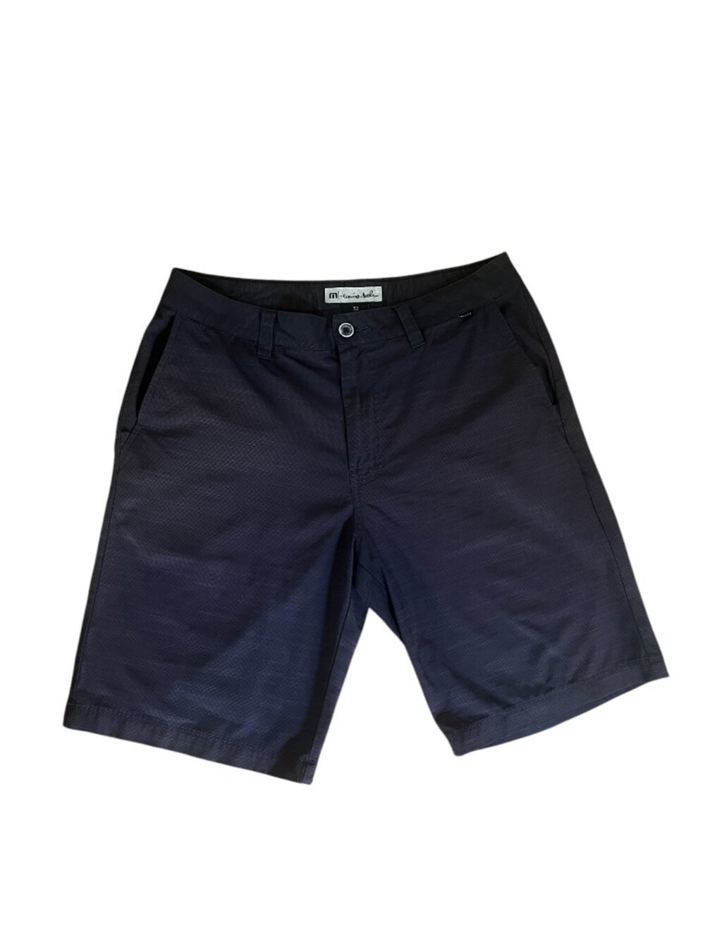 TravisMathew Men's Golf Shorts Size 32 Dark Navy Stretch 🏌️